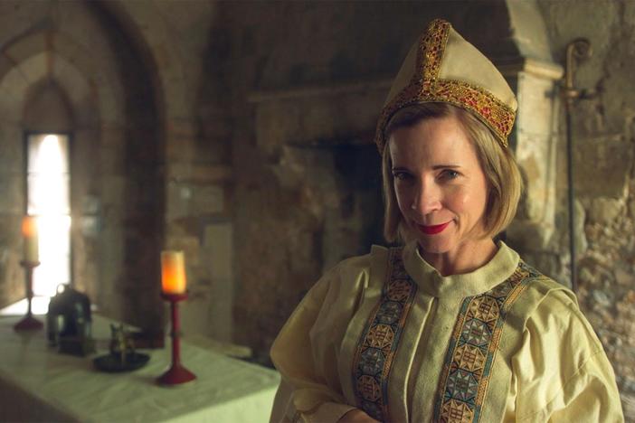 Lucy tells the story of Norman Bishop Ranulf Flambard, the Tower's first prisoner.