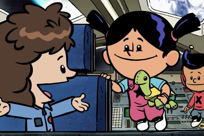 Sally Ride is the first American woman and youngest astronaut to go into space.