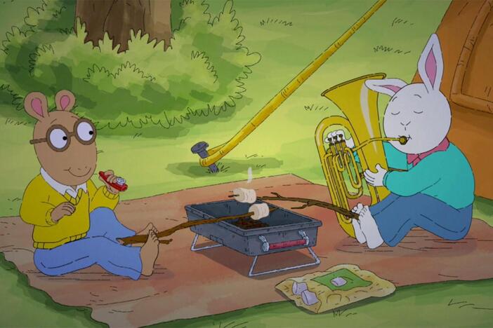 Arthur and Buster try to have twice as much fun to make up for Arthur being out of town.