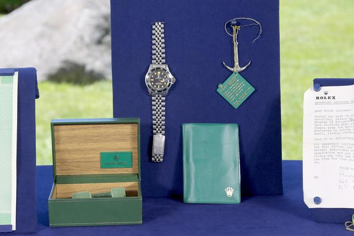 Appraisal: 1974 Rolex Submariner Wristwatch with Documentation