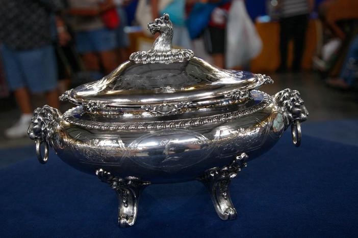 Appraisal: Hyde & Goodrich Silver Tureen, ca. 1850