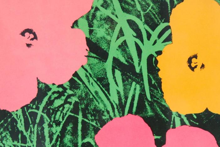 Appraisal: 1965 Andy Warhol "Flowers" Lithograph from Washington,  DC Hour 1