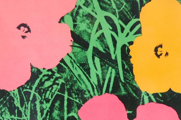 Appraisal: 1965 Andy Warhol "Flowers" Lithograph from Washington,  DC Hour 1