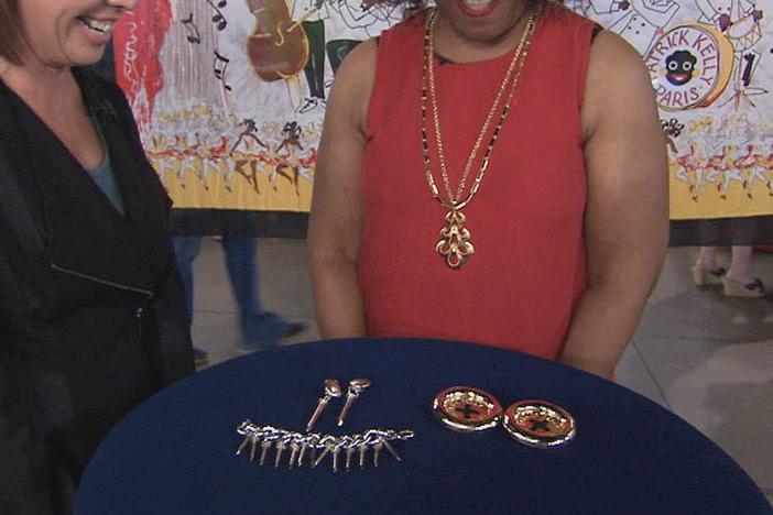 Appraisal: Patrick Kelly Jewelry & Scarf, ca. 1980, from Birmingham, Hour 2.