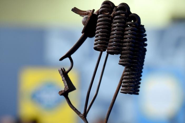 Appraisal: Robert Cumpston Sculpture, ca. 1985, from Little Rock Hr 1.