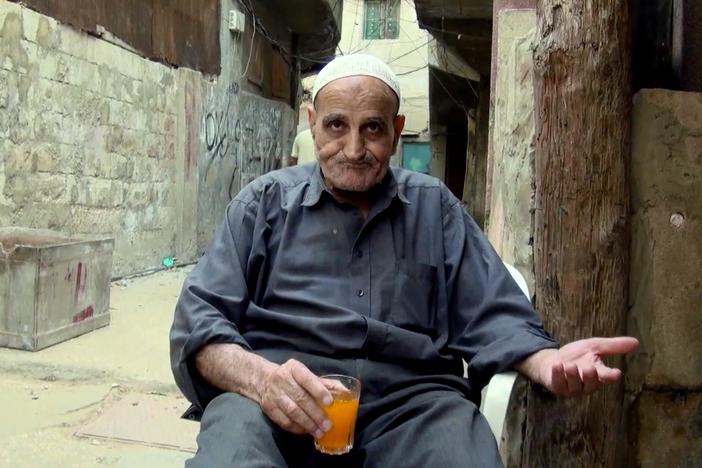 Mahdi's grandfather came to Ain el-Helweh at age 16 and has lived there ever since.
