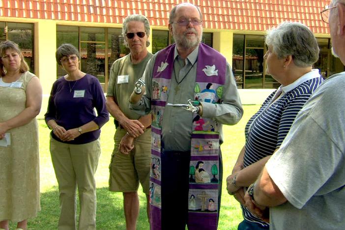 Father Michael Lapsley shares how his wounds allow him to help others find healing.