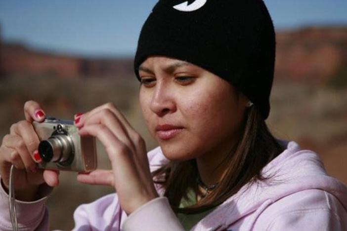 Gabby dreams of getting off of the reservation and becoming a photographer.