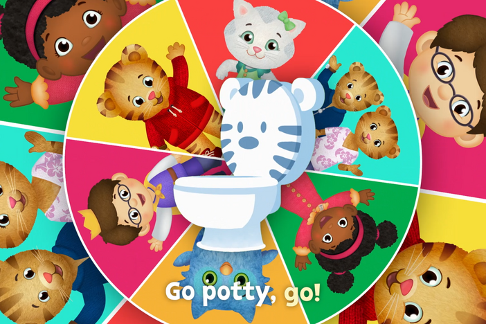 Sing along with Daniel Tiger and his friends as they sing about going to the potty.