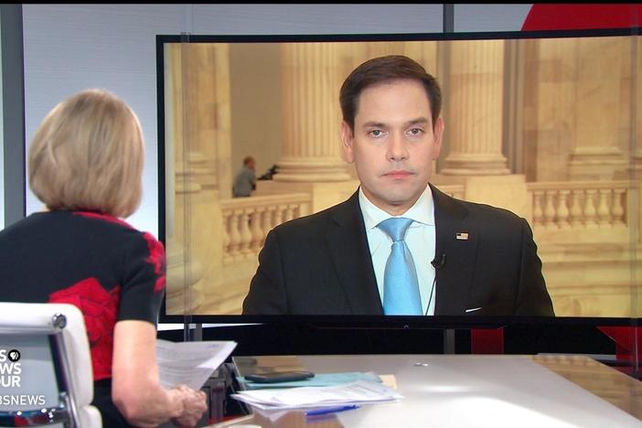 Rubio: Trump 'about to make a major blunder' on Syria