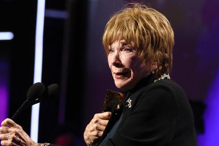 Shirley MacLaine is honored at the Movies for Grownups Awards with AARP The Magazine.