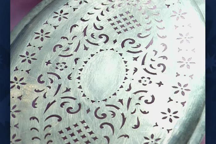 Appraisal: 1801 Robert Sharp Mazarine, from Manor House Treasures.