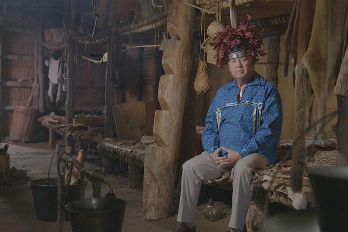 The Seneca faithkeeper on how the longhouse was constructed and what it meant.