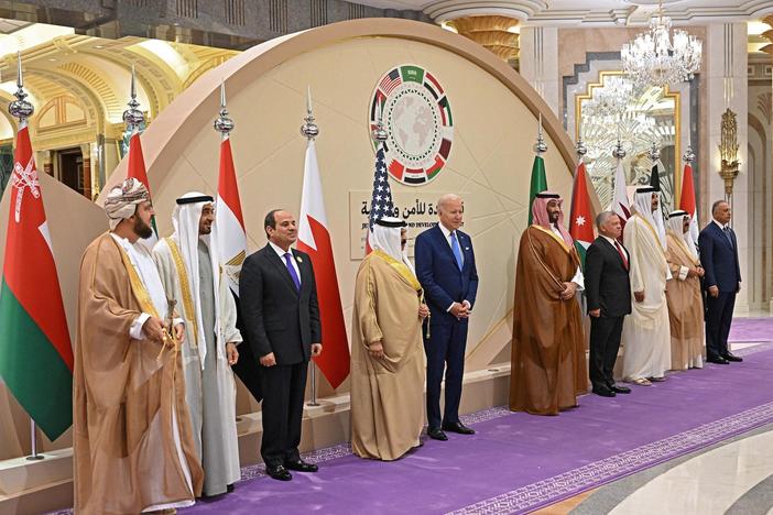 Biden unveils new Middle East framework as he wraps up highly scrutinized trip