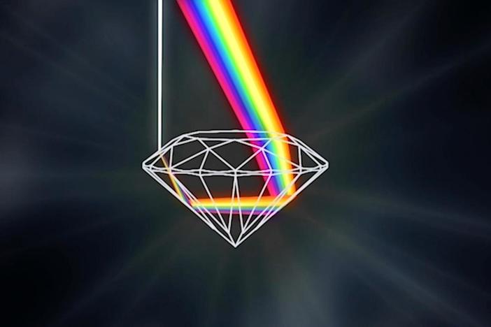 Much of a diamond's brilliance and fire comes down to physics.