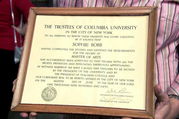Columbia University Diploma with Dwight D. Eisenhower Signature from "Junk in the Trunk"