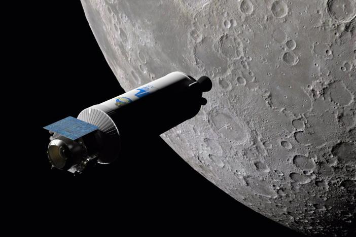 Researchers hope to observe lunar material ejected from an impact.