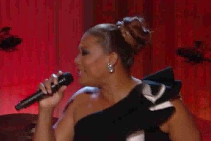 Queen Latifah Performs I Can't Stand the Rain