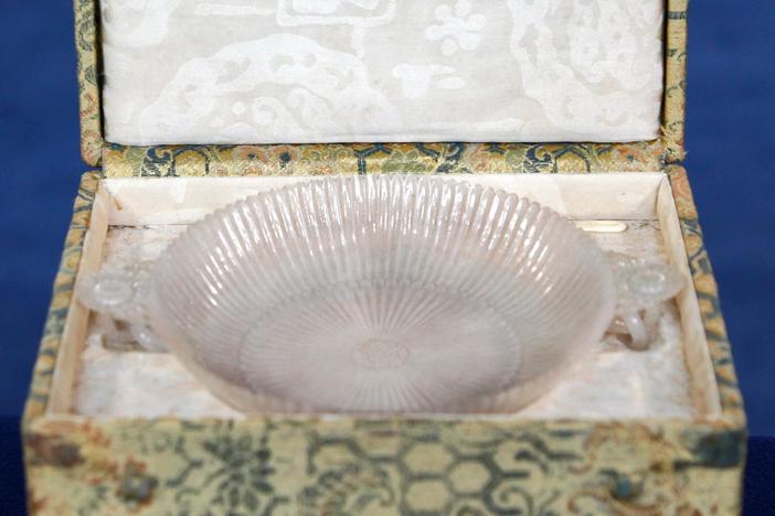 Appraisal: Chinese Mogul Jade Dish, ca. 1900, from Myrtle Beach Hour 3.