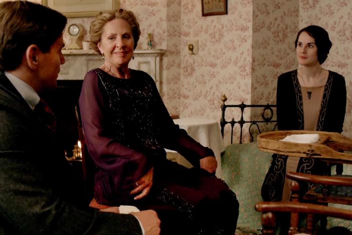 See a scene from Downton Abbey, Season 4, Episode 5.