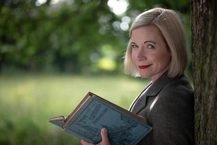Lucy talks with Arthur's step great-grandson about the author's love-hate relationship with Holmes.
