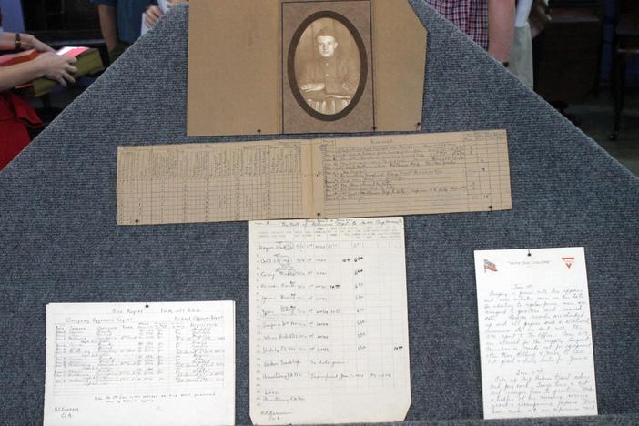 Appraisal: 1918 WWI Baseball Player Documents, in Vintage Savannah.
