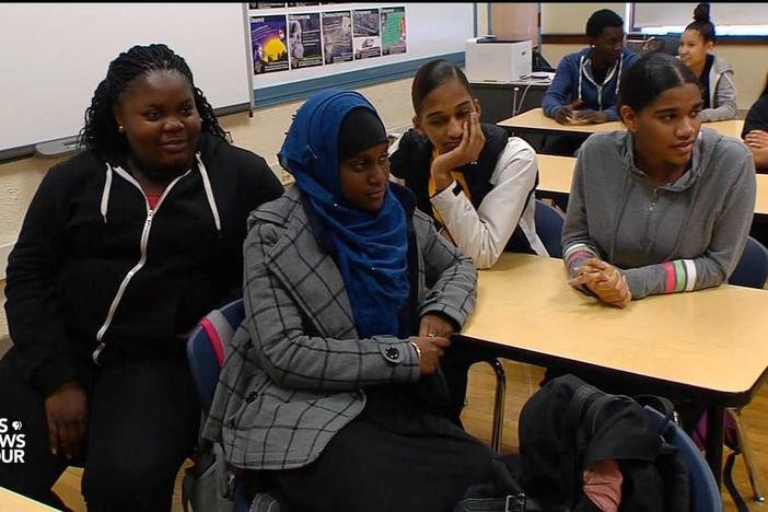 Special correspondent Cristina Quinn of WGBH went to one Massachusetts high school.