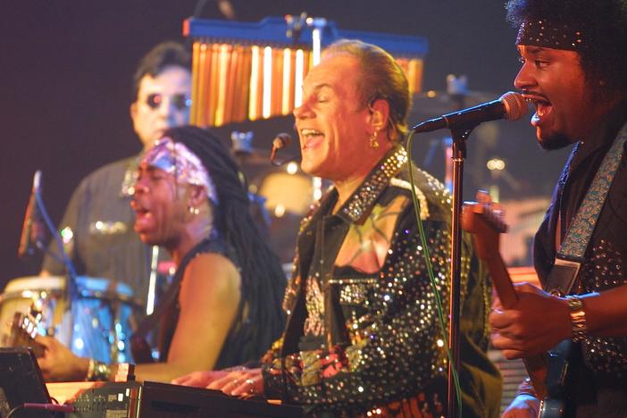 Boogie and shake your groove thing and more in this irresistible 70s disco party.