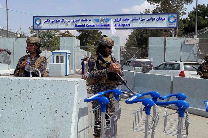 Biden defends Afghanistan exit again as Taliban declares victory over U.S.