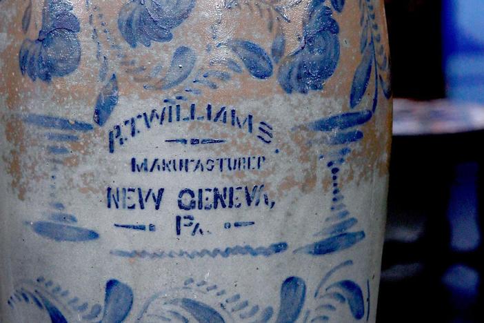 Pennsylvania Stoneware Crocks, ca. 1880
