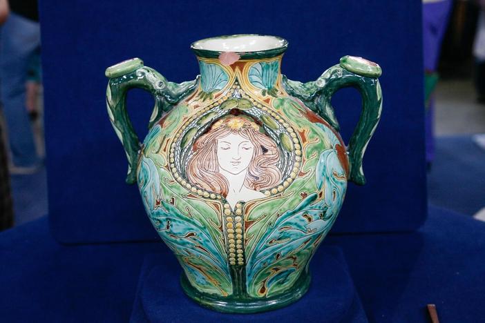 Appraisal: 1900 Della Robbia Vase