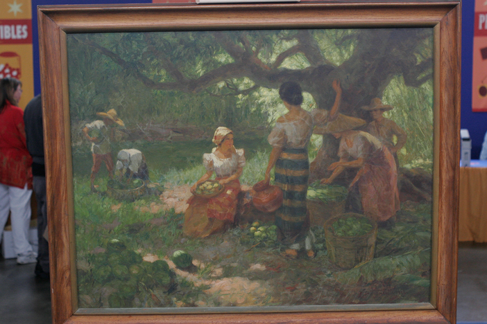 Appraisal: 1948 Fernando Amorsolo Oil Painting