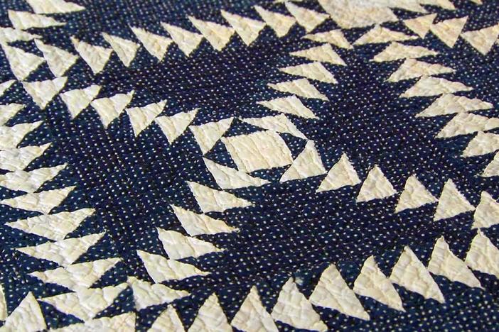 Feathered Star Quilt, ca. 1900 from ROADSHOW's Special: Junk in the Trunk