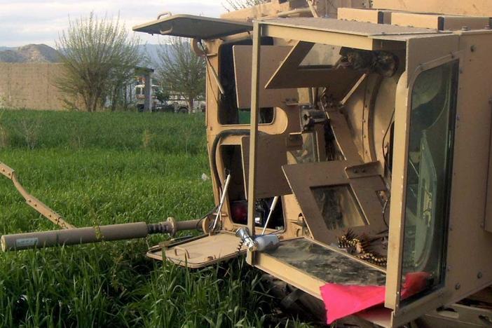 After his truck is hit with an IED, Dom returns home and shares the story with his family.
