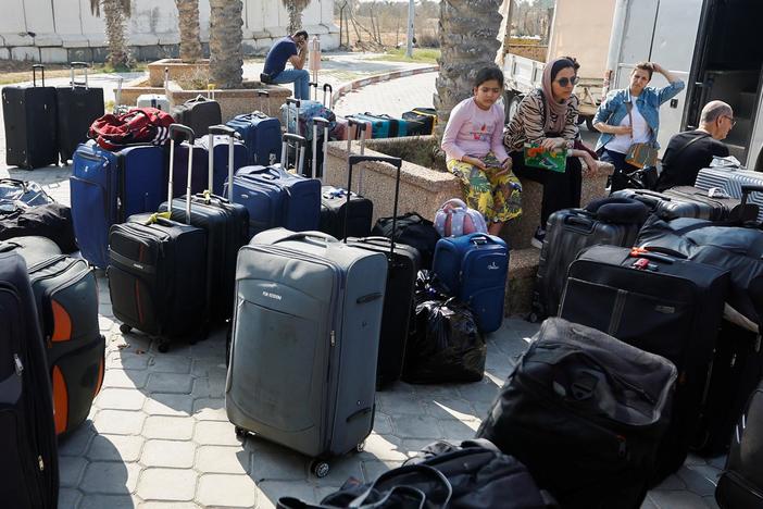 American family that fled Gaza describes life during airstrikes how they evacuated