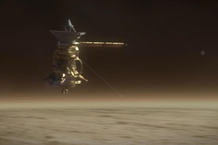 Cassini plunges into Saturn, marking the end of its 13-year mission.