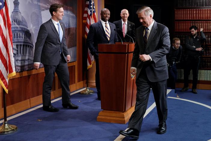 Much of the world stands still, but Congress pushes forward on aid deal