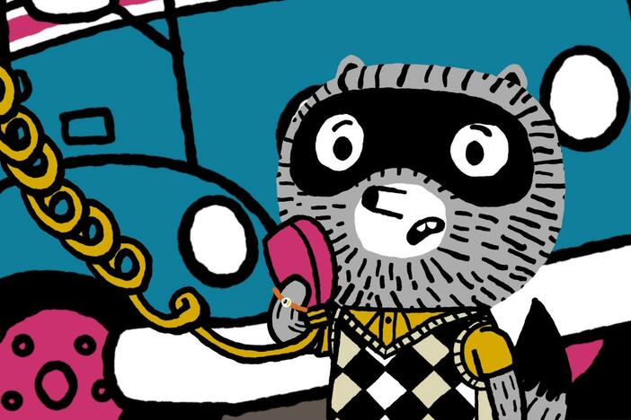 Carl doesn’t know what to do when Nico falls./Carl learns a new word - shindig.