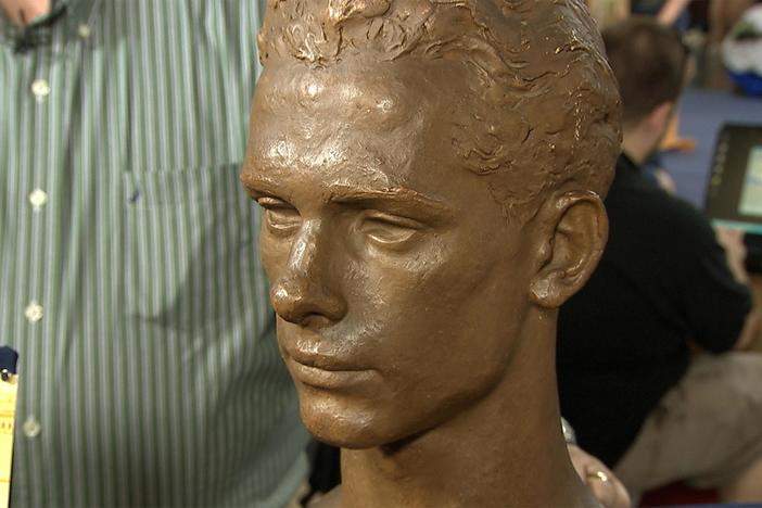 Appraisal: 1940 Walter Hancock Plaster Bust, from Virginia Beach.