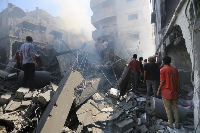 Israeli airstrike hits Greek Orthodox church in Gaza, killing more than a dozen