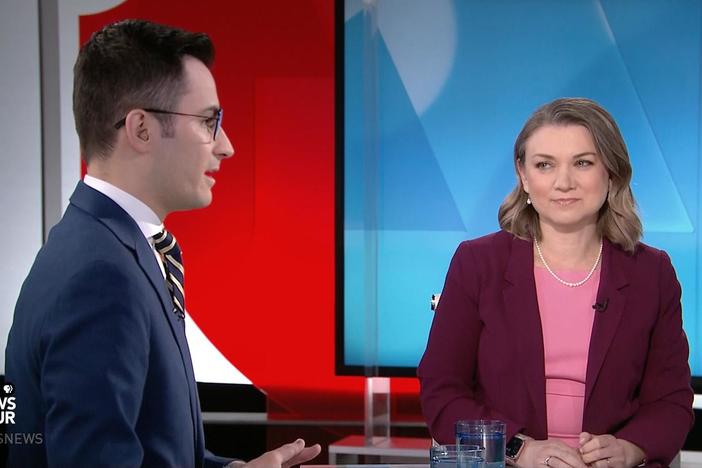 Tamara Keith and Andrew Desiderio on Ukraine aid and the turmoil around Speaker Johnson