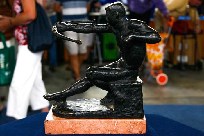 Appraisal: Edward Wittig Bronze, ca. 1925
