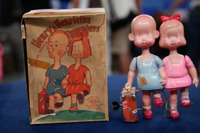 Appraisal: Henry & Henrietta Travelers with Box, ca. 1935
