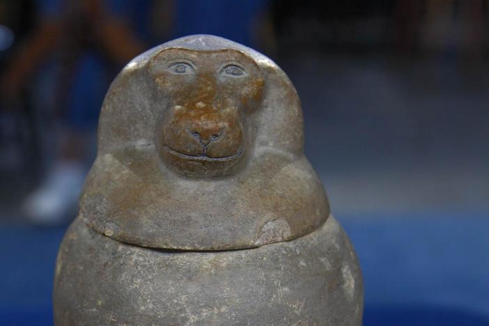 Anthony Slayter-Ralph explores the history behind an ancient Egyptian canopic jar.