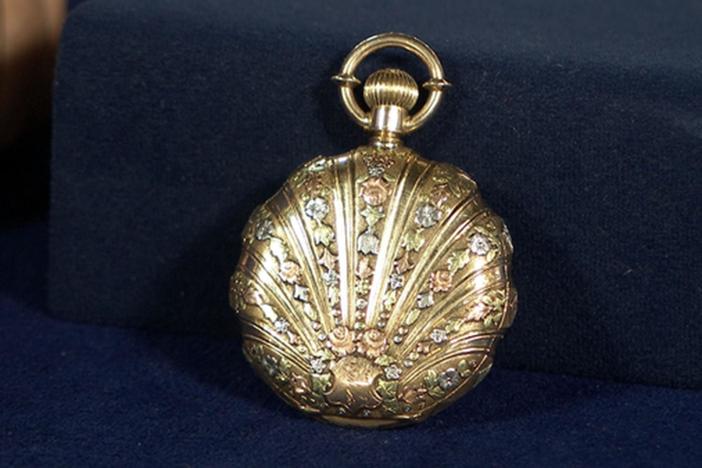Appraisal: Gold Waltham Pocket Watch, ca. 1880, from Palm Springs Hour 1.