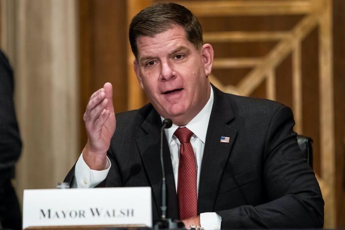 Labor Secretary Walsh to prioritize American Rescue Plan, focus on 'building back better'