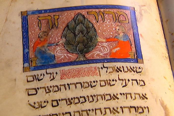 This rare 600-year-old Jewish guide to the Passover Seder, has survived war and exile.