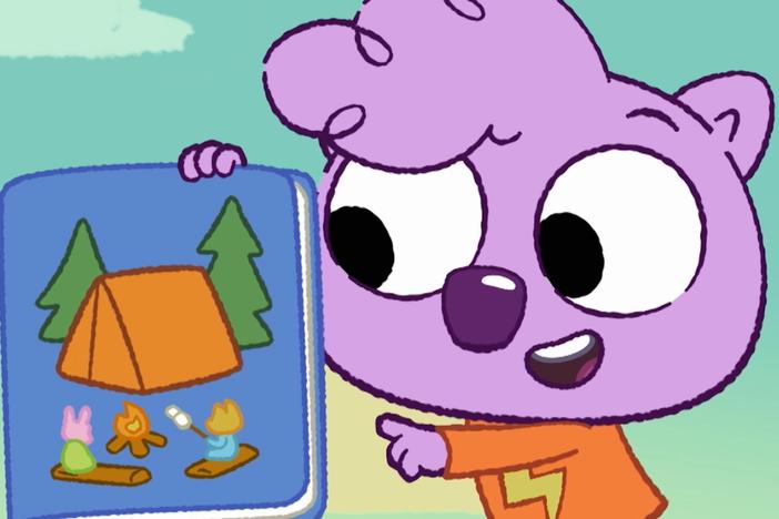 Zadie wants to go camping so The Wombats need...a plan!