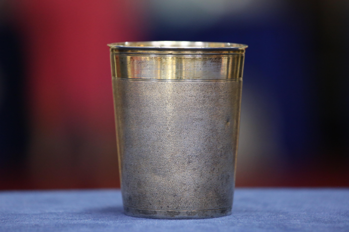 Appraisal: Augsburg Silver Kiddush Cup, ca. 1654