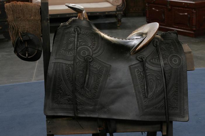 Appraisal: Main & Winchester Saddle, ca. 1855